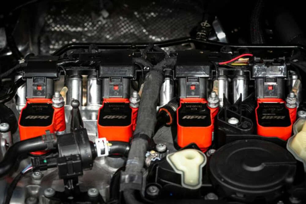 APR MS100192 Ignition Coils (Red) for Audi RS _ Volkswagen Golf